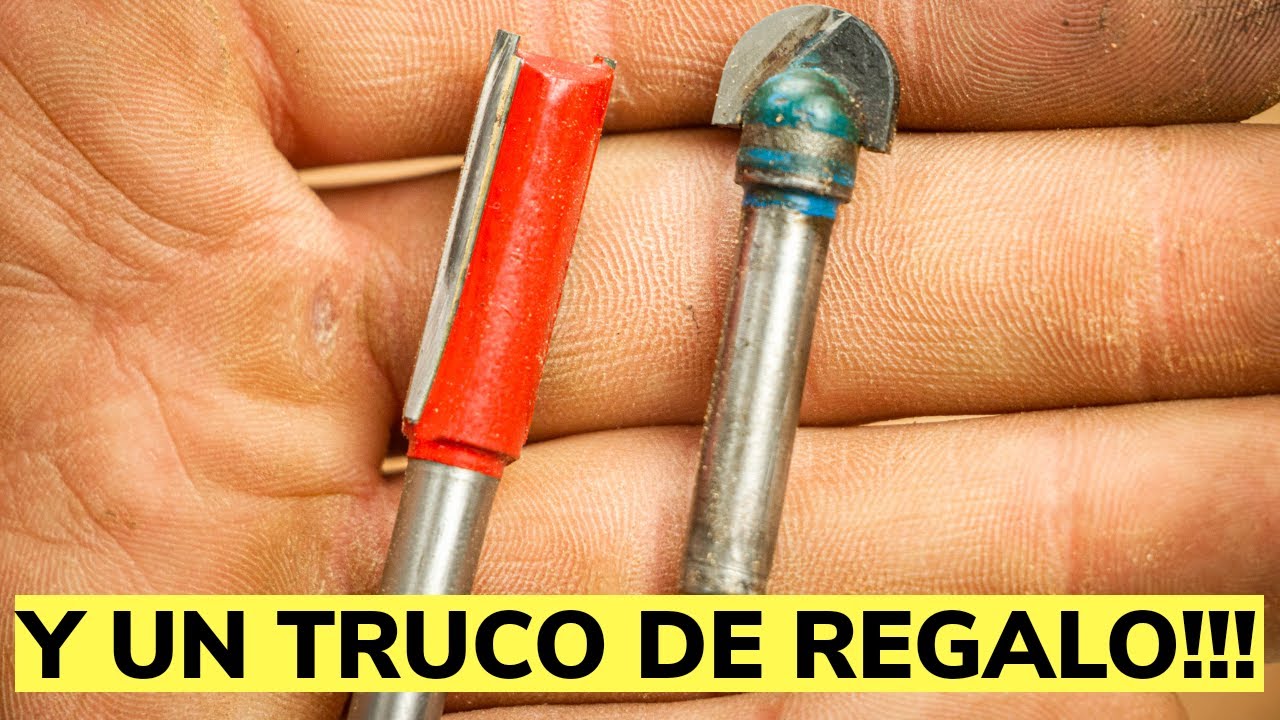Cómo Afilar Las Fresas - Truco De Fresadora Al Final