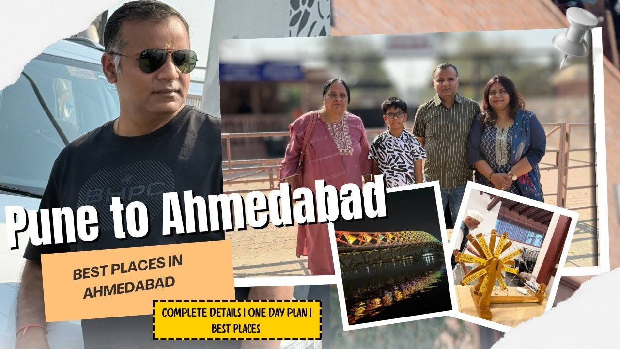 PUNE TO AHMEDABAD ROAD TRIP: 660km Drive & Best Places to Visit! 🚗
