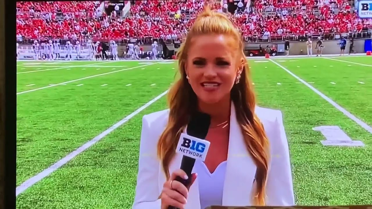 Ohio State vs. Arkansas State 2022 | Michelle McMahon BTN Sideline Reporter
