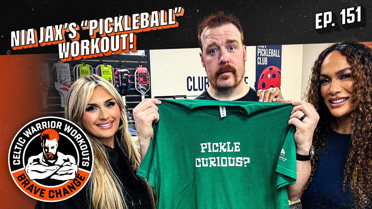 Nia Jax & Tiffany Stratton's PICKLEBALL workout | Celtic Warrior Workouts Ep. 151
