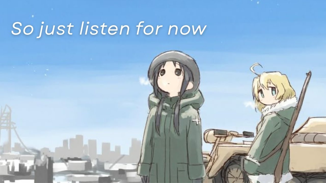 Tomorrow, this song will make sense