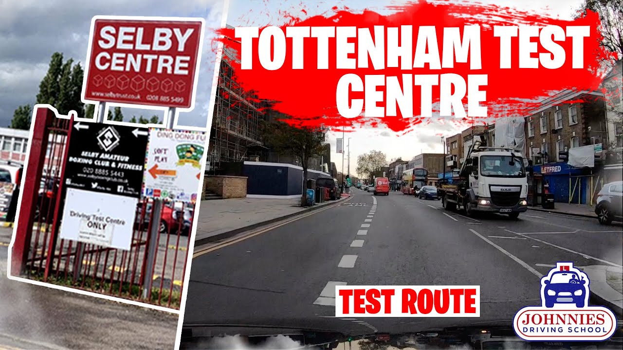 TOTTENHAM TEST ROUTE | SPURS STADIUM | TOTTENHAM DRIVING TEST CENTRE