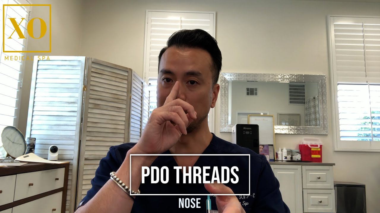 XO Medical Spa // PDO Threads nose