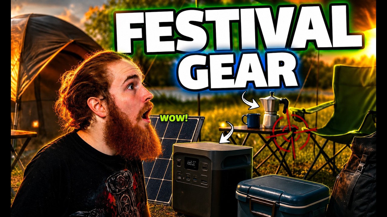 Festival PACKLISTE (Beginner & Pros)🏕️🎪Meine KOMPLETTE AUSRÜSTUNG & TIPPS für Open Airs Events 2025
