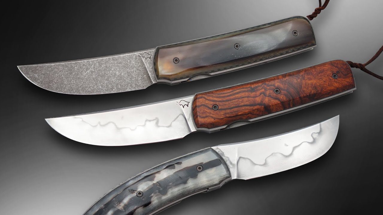 Forged Japanese Styled Knives by the Maker Guy Poggetti | Triple Knife Review | Carbon Steel Hamon