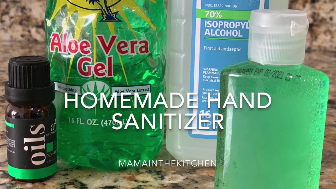 DIY Homemade Hand Sanitizer