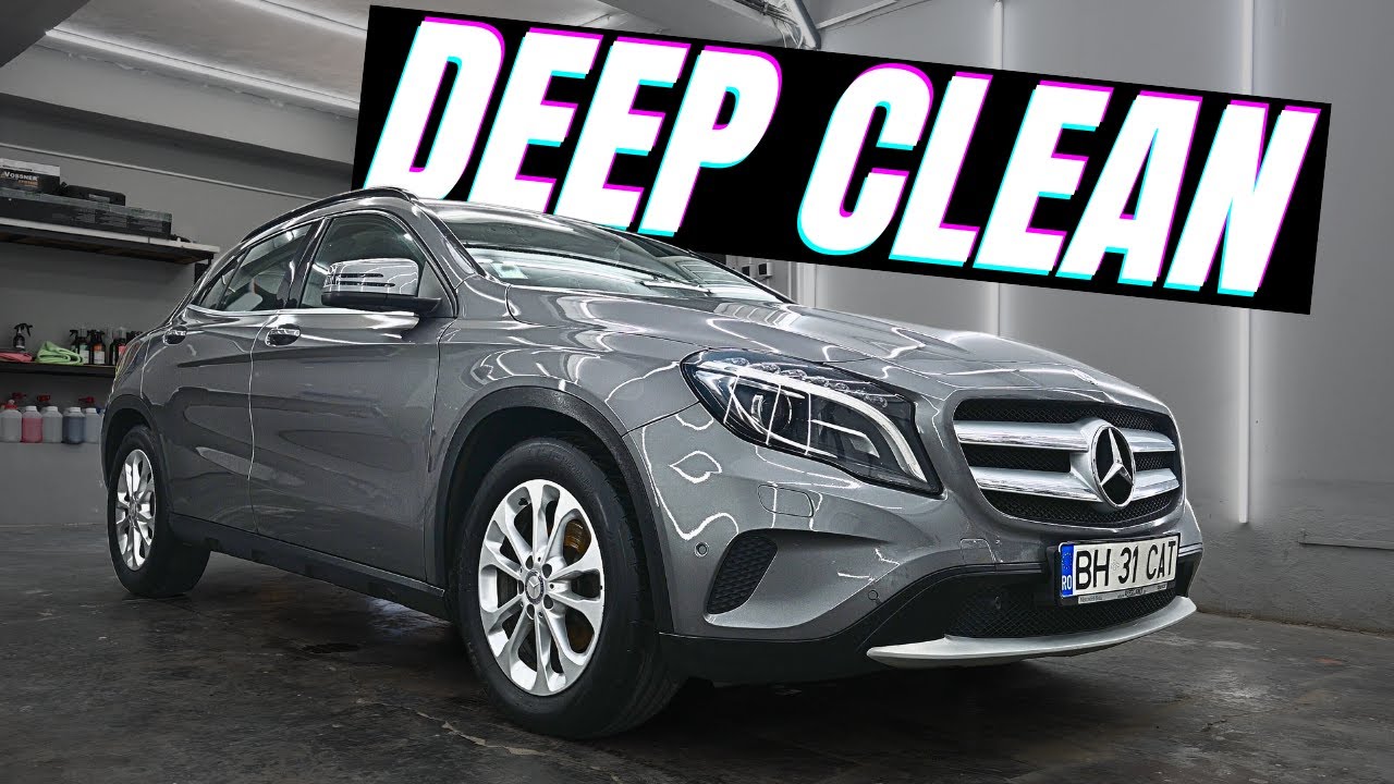 Mercedes GLA Interior Deep Clean | Car Detailing Transformation