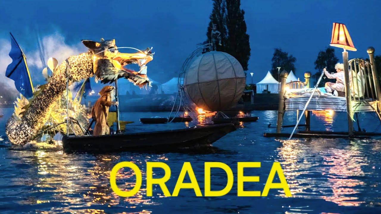 Acqua Forte- show on water / ORADEA / Festifall #oradea
