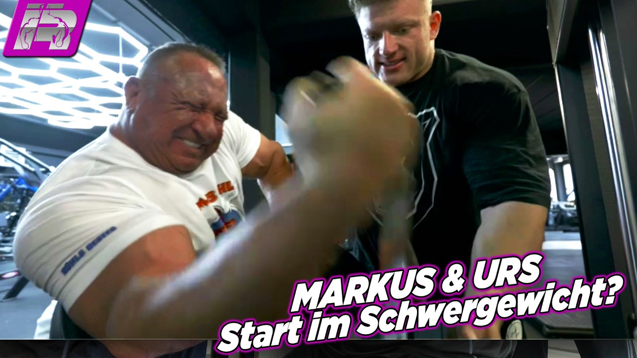 Markus Rühl - Kommt Urs ins Schwergewicht beim Open Bodybuilding?