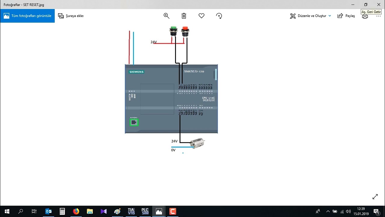 S7 1200 EGITIM  5 BIT LOJIK KOMUTLARI PART2