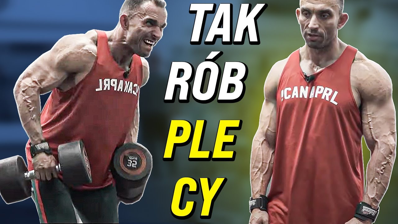 Ćwiczenia na plecy, aby były duże i szerokie (PROSTO Z TRENINGU)