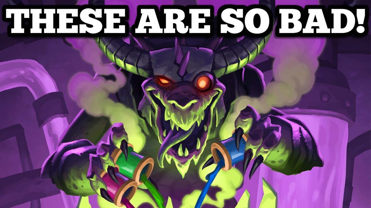 The TEN WORST CARDS from Cataclysm so far! One class DOMINATES this list!