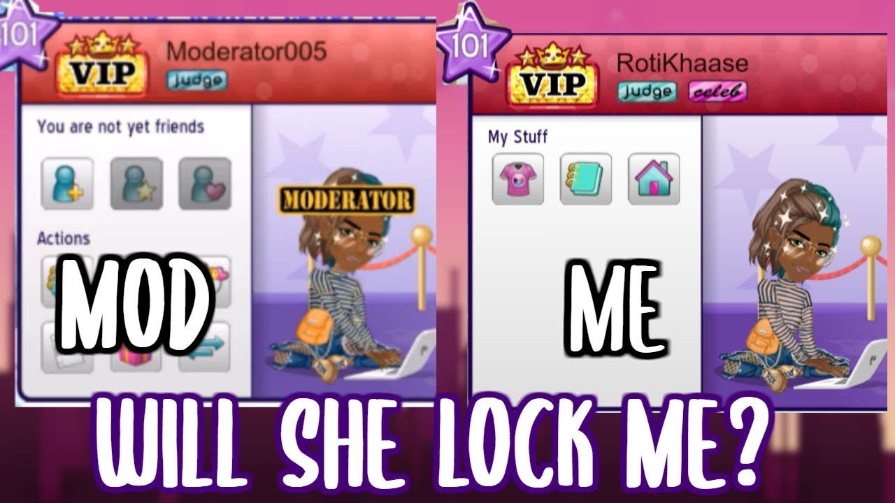 STEALING A Real MSP Moderator's Outfit!