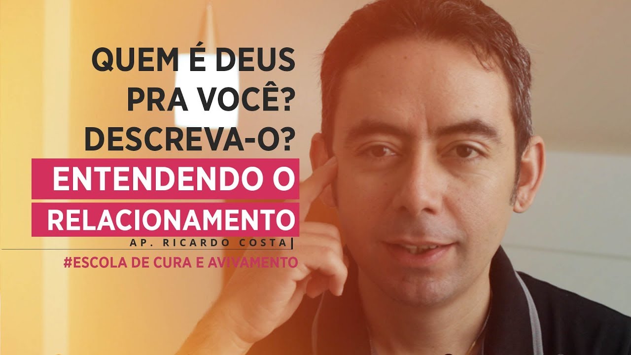 🔴 Como você ver o ESPIRITO SANTO? Quem Ele é pra você? (Ap. Ricardo Costa)