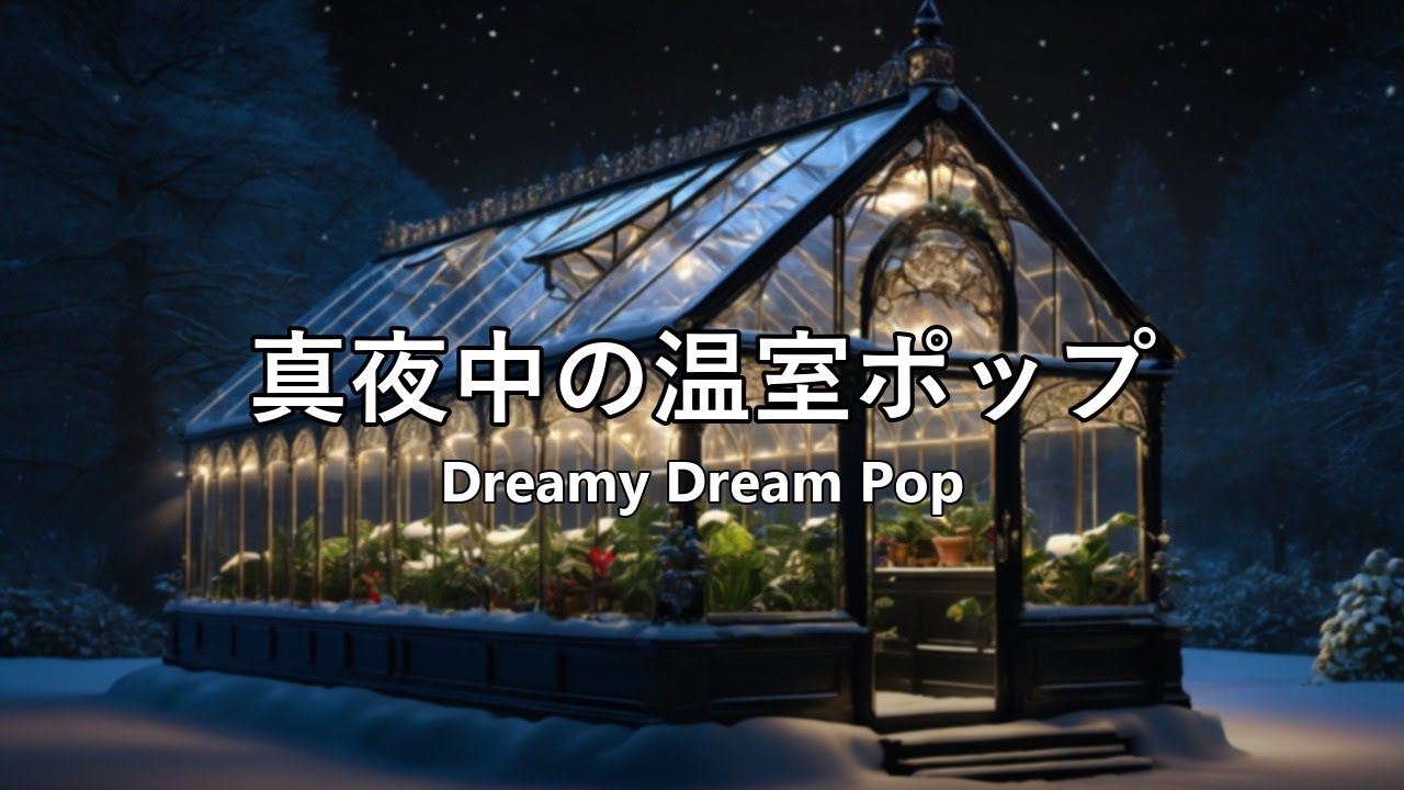 [Dream Pop] | 雪夜の植物園　Pop,BGM,幻想的 | [Dream Pop] | Botanical Garden on a Snowy Night