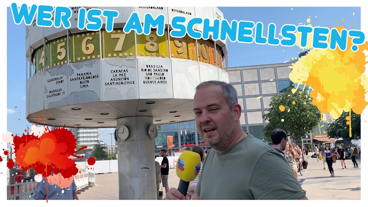 Wer ist schneller am Alexanderplatz? - Teil 1 🚗 | Radio TEDDY