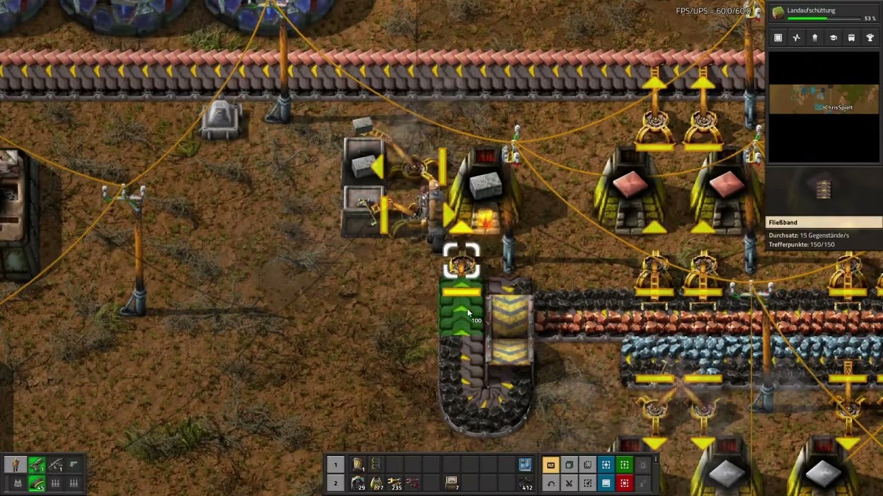 Factorio 1.1 - RibbonWorld: Folge 04 - Mehr Strom und Expansionsplanung (Deutsch)