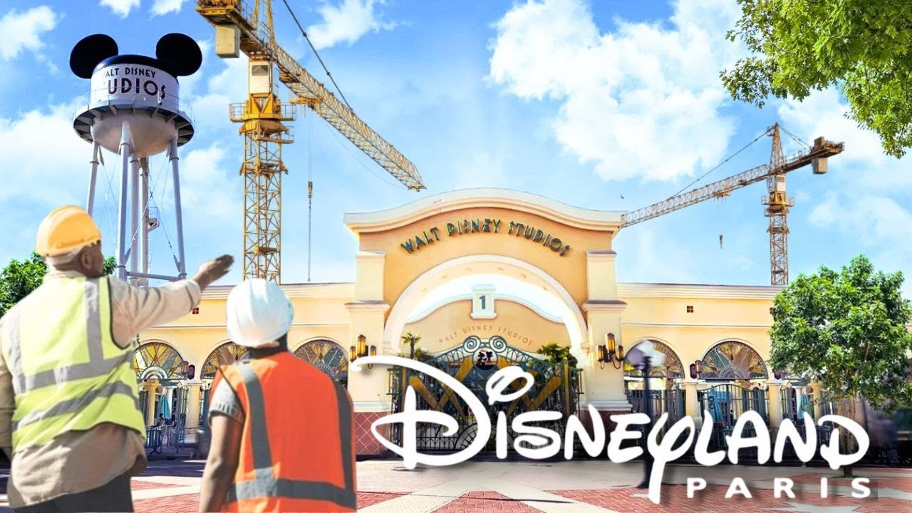 LE CHANTIER HISTORIQUE DU WALT DISNEY STUDIOS 🏗️