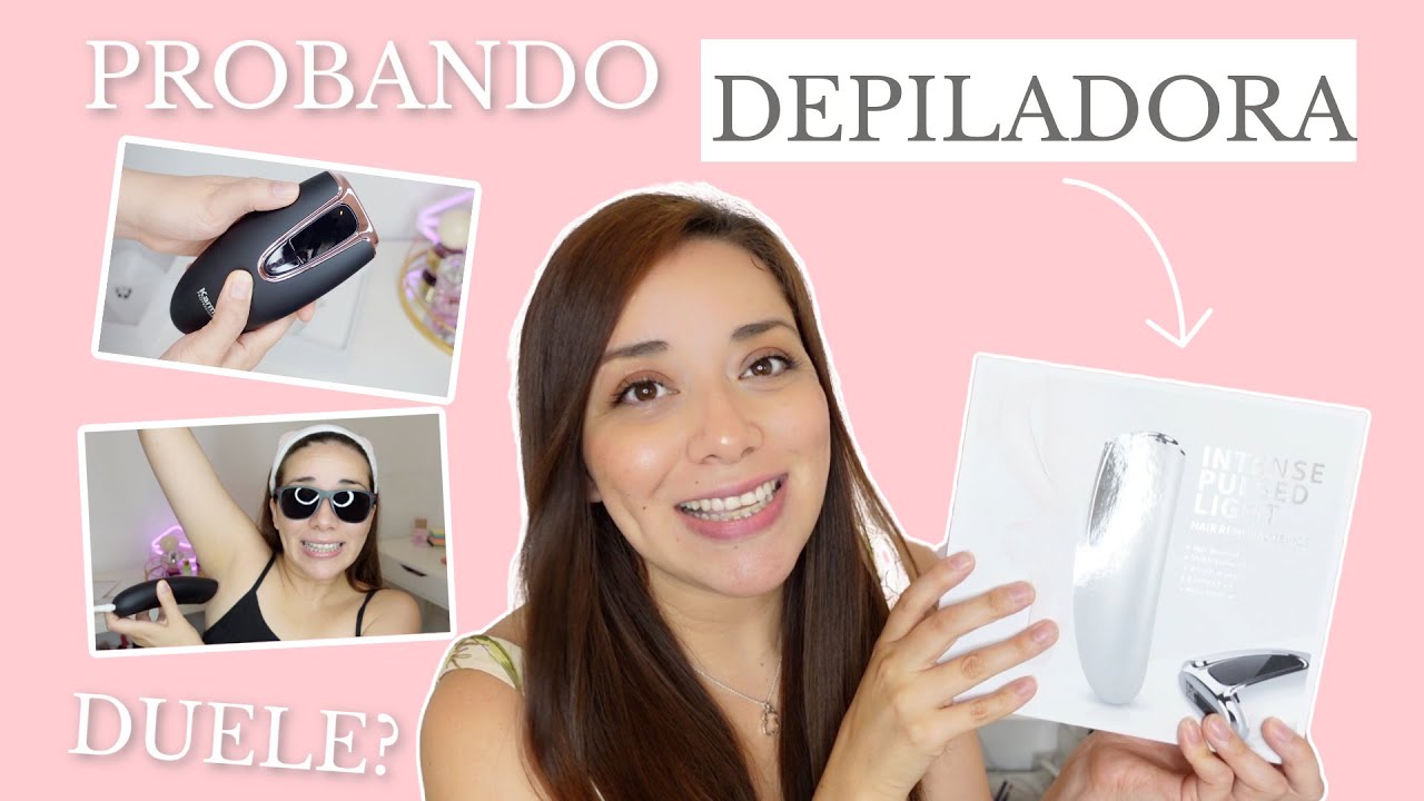 Probando Depilación Láser en Casa *es doloroso? Vale la pena?* | Erika Zarate tips de belleza 