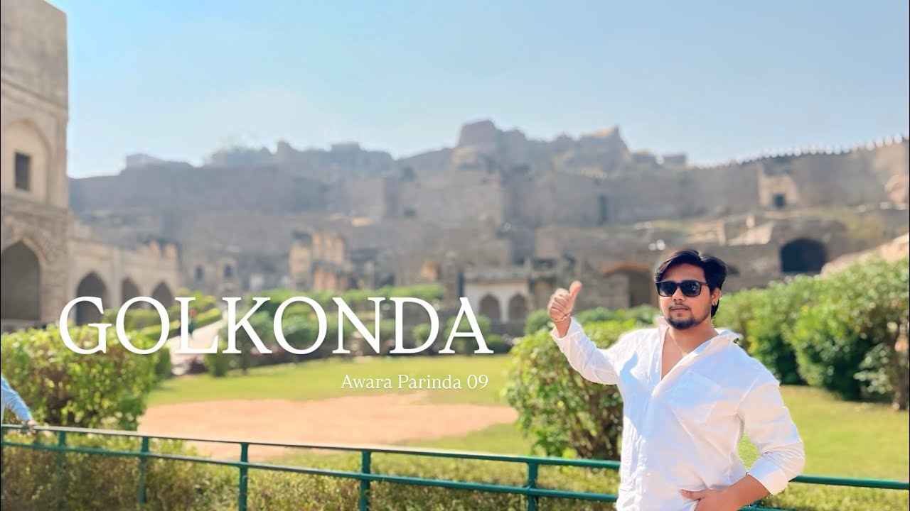 Golkonda Fort Visit #Hyderabad #Vlog ￼@Sohil_khan624 