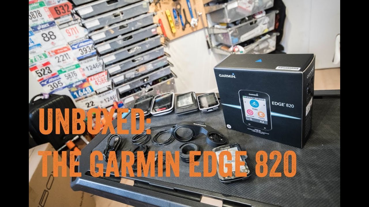 Garmin Edge 820 Unboxing & Size Comparisons!