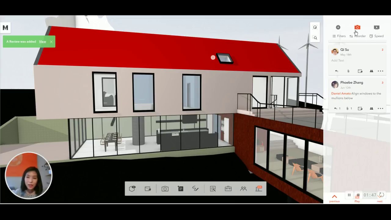 Cloud Based Design Reviews in Modelo