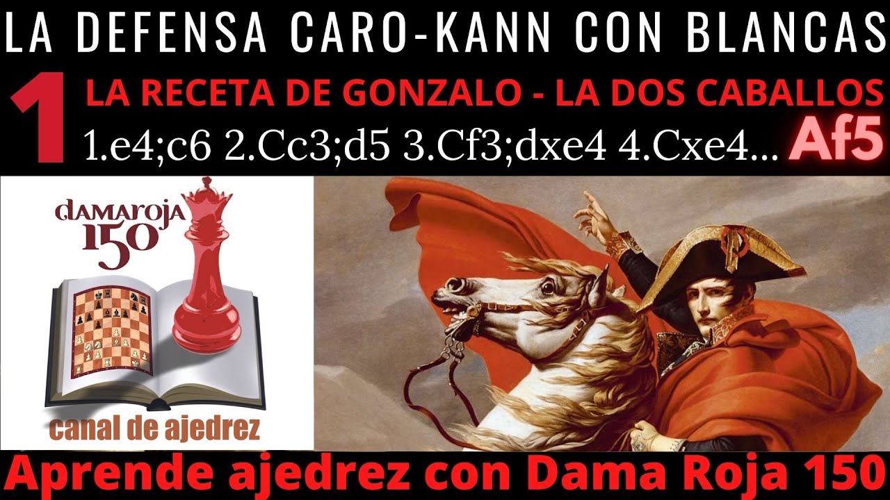 DCK#01 Defensa Caro Kann - 4...Af5
