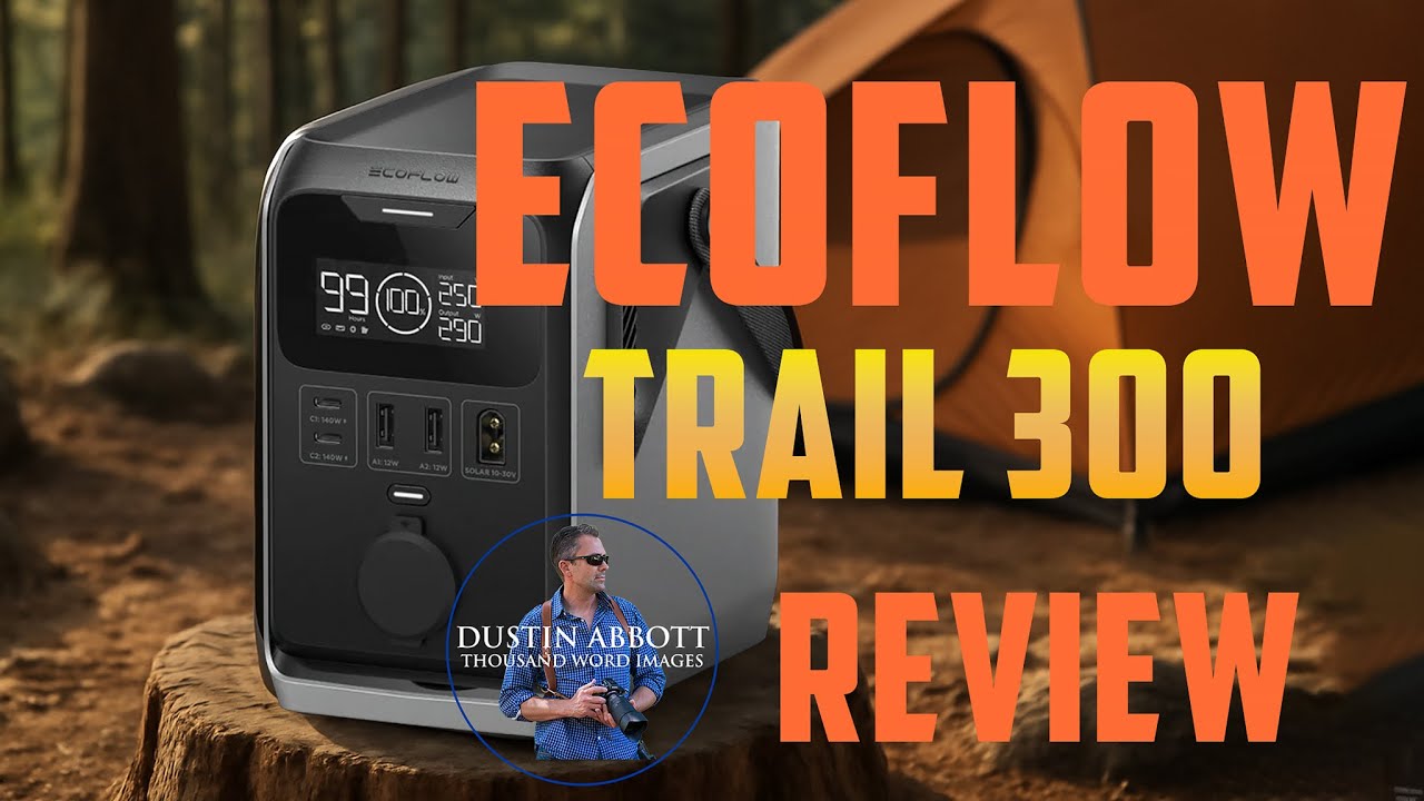 EcoFlow Trail 300 Portable Power Station Review  | A Campers Best Friend?