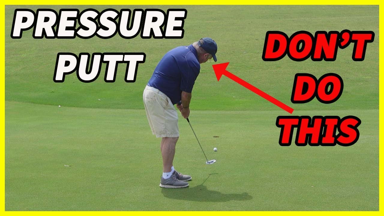 How to Nail That Pressure Putt