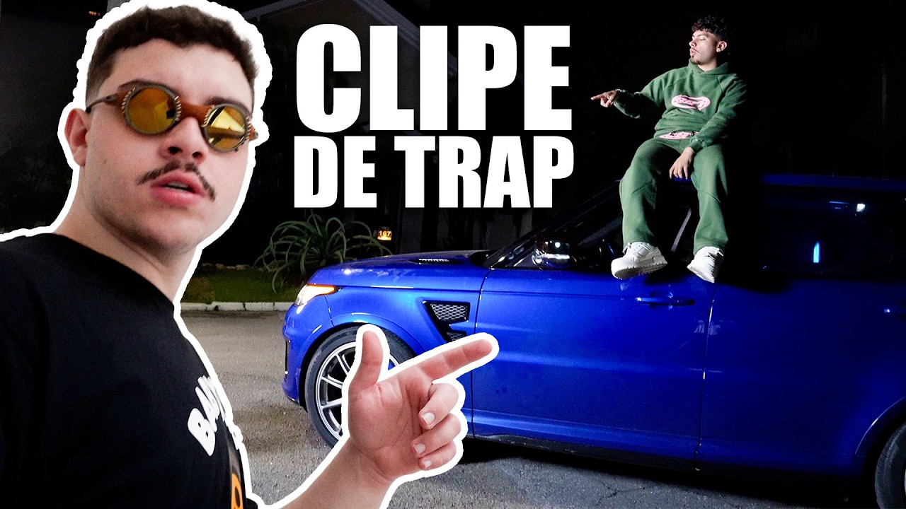 MINHA RANGE ROVER SVR PARTICIPOU DE UM CLIPE DE TRAP!!😂 BACKSTAGE DE TUDO!!