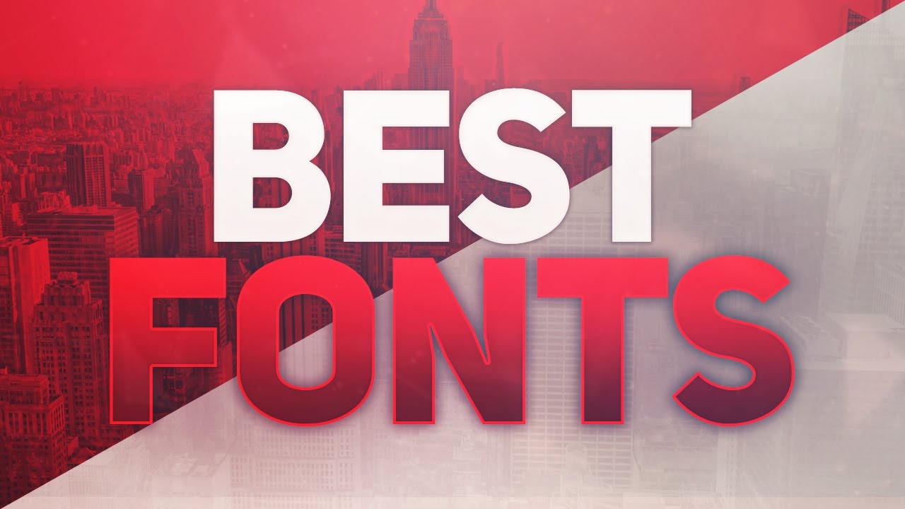 BEST FONTS FOR GFX DESIGNERS / GRAPHIC DESIGN /DESIGNING ! (100+ FREE FONTS)