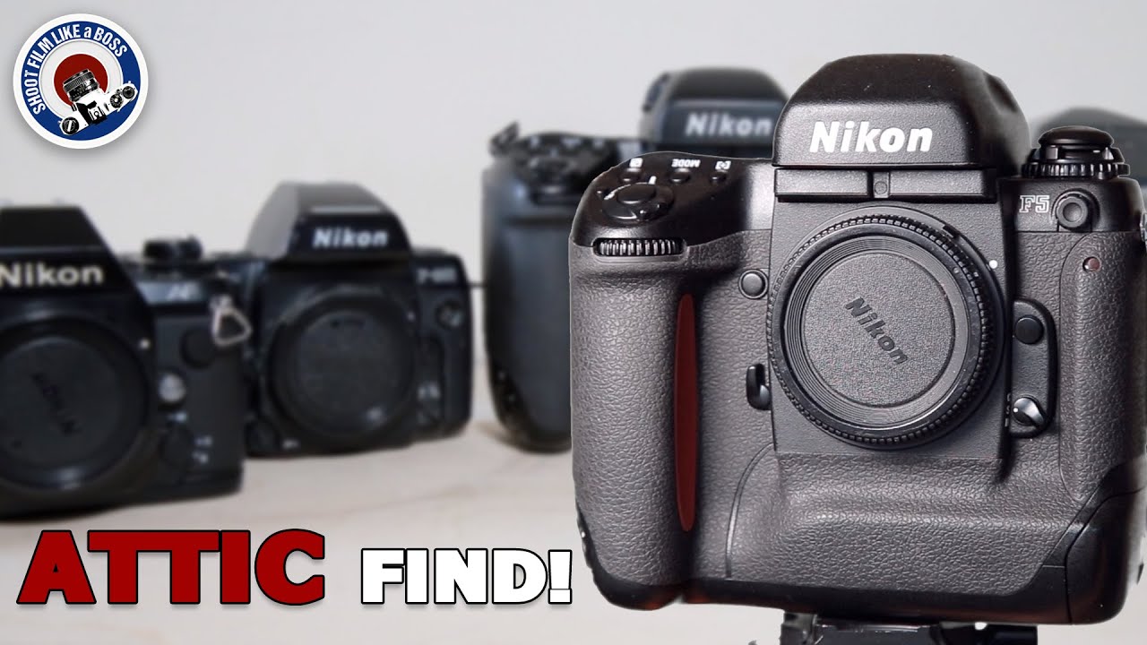 Зеркальный фотоаппарат Nikon F5 35mm Attic Find. Вот это камера! ЗВЕРЬ!