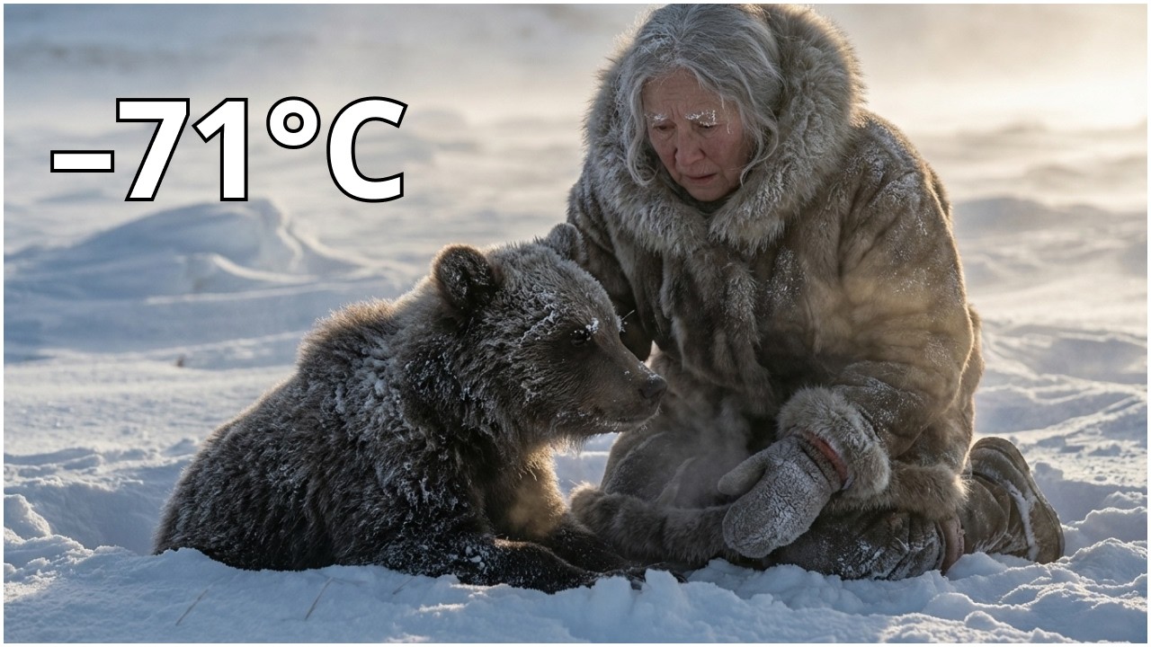 Woman Finds Dying Bear Cub in -71°C Siberian Blizzard. The Ending Will Destroy You❄️🐻