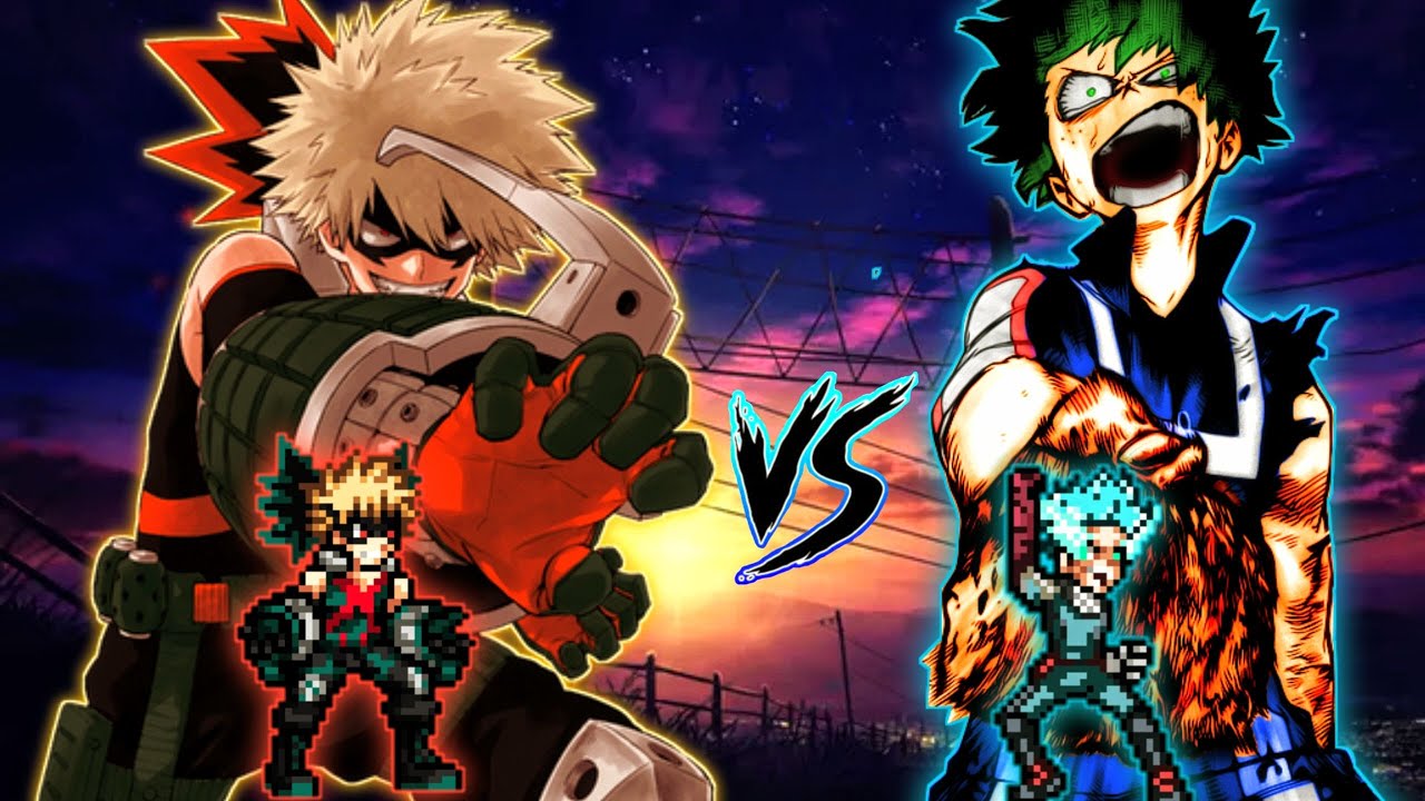 Bakugo OP(new) VS Deku OP in Jump Force Mugen