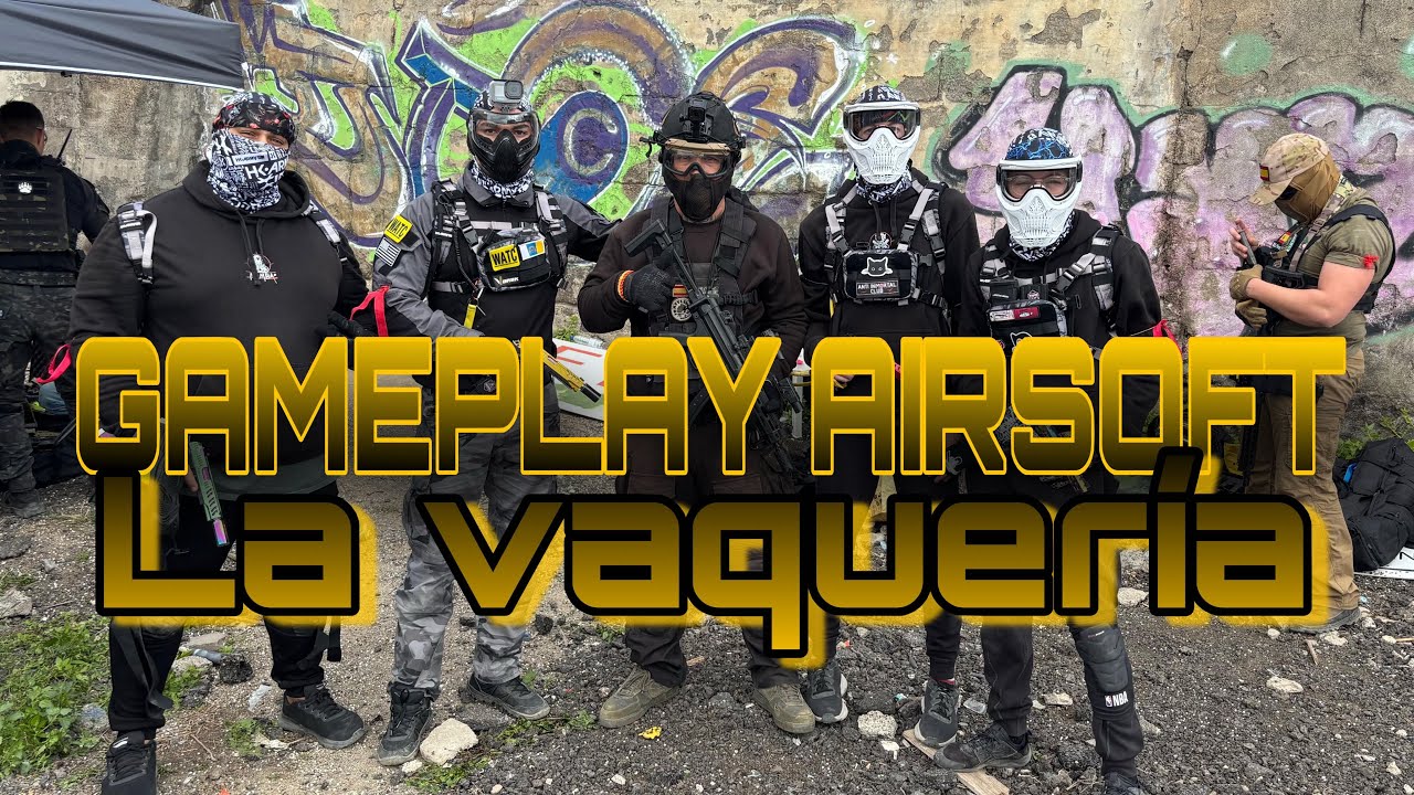 Airsoft en la vaquería #airsoft #hpa #airsoftcommunity #fakegun 