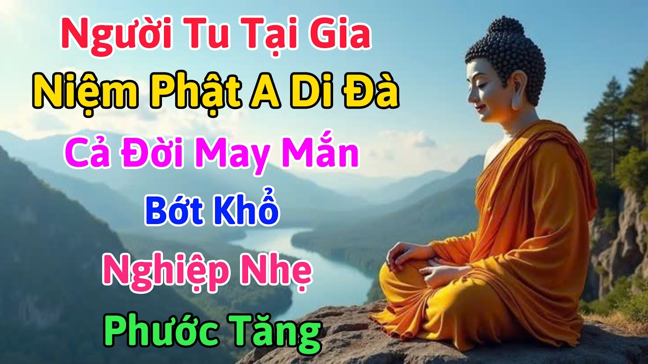 Người Tu Tại Gia-Thường Niệm A Di Đà Phật Là Hạt Giống Thiện Lành Giúp Cuộc Đời Hanh Thông Mỗi Ngày