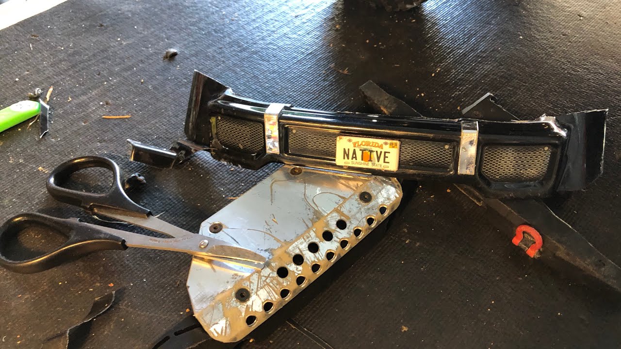 TRAXXAS TRX6 AMG 6x6 I CUT and REMOVED MY BUMPER and SKIDS for Higher clearance