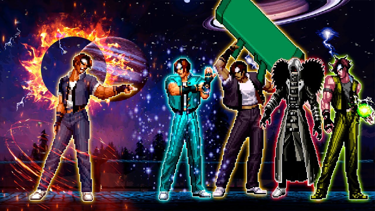 [KOF Mugen] Kyo-1 QS VS Hyo Korinagi, Kyo-4, Negative Kyo & GARS