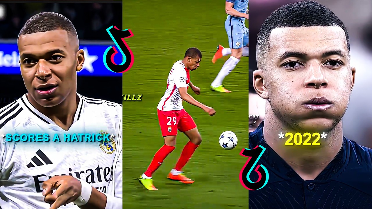 BEST KYLIAN MBAPPE FOOTBALL EDITS  - SKILLS, GOALS, FAILS | TIKTOK & REELS