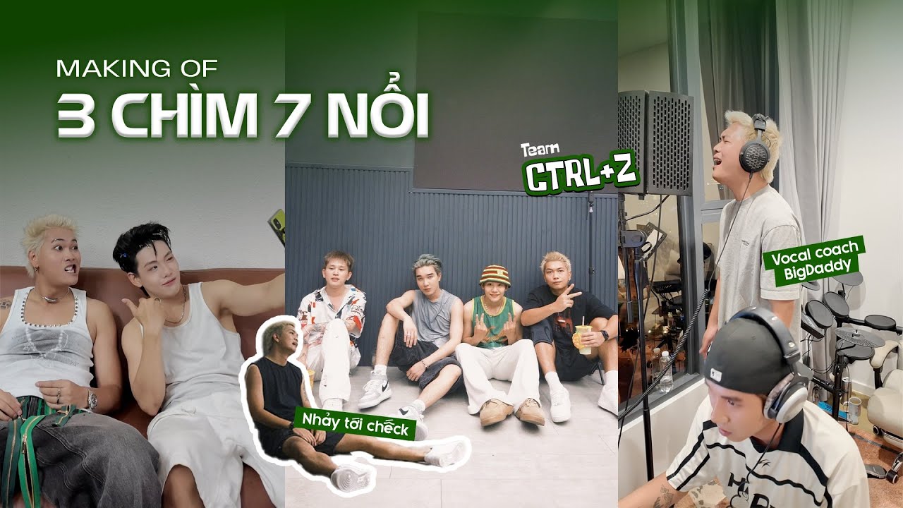 EMILY VLOG : Theo chân team B RAY BigDaddy OgeNus JaysonLei tạo nên "3 Chìm 7 Nổi'