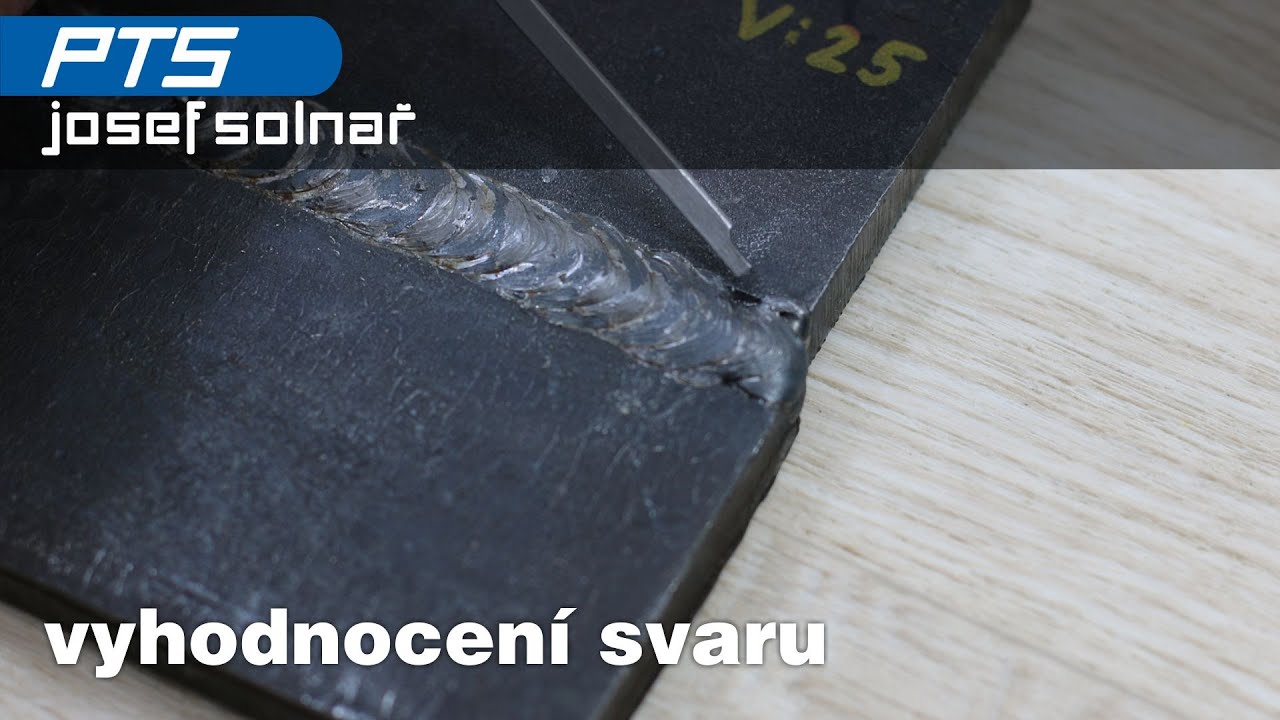 VT metoda - vyhodnocen&iacute; svaru - ne&uacute;pln&eacute; vyplněn&iacute; svaru