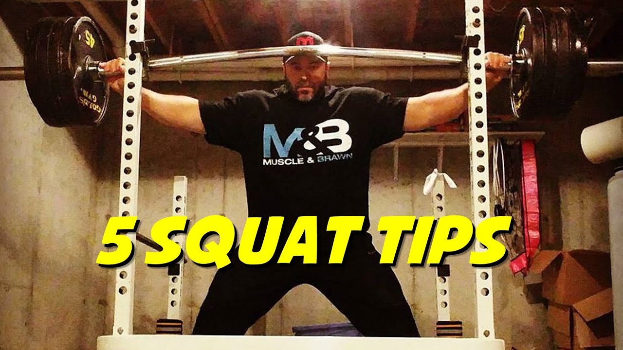 5 Powerful TIPS to Help You SQUAT Better