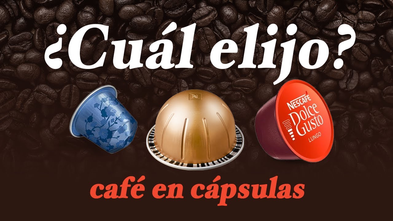 ¿Cuál máquina de café en cápsulas elegir? | Dolce Gusto | Nespresso | Vertuo