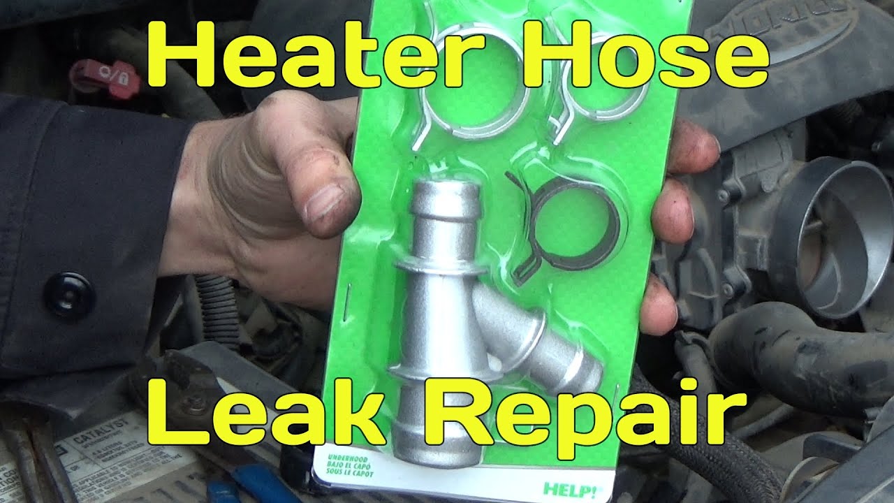 Heater Hose Leak Repair 1999-2013 Chevy Silverado/GMC Sierra