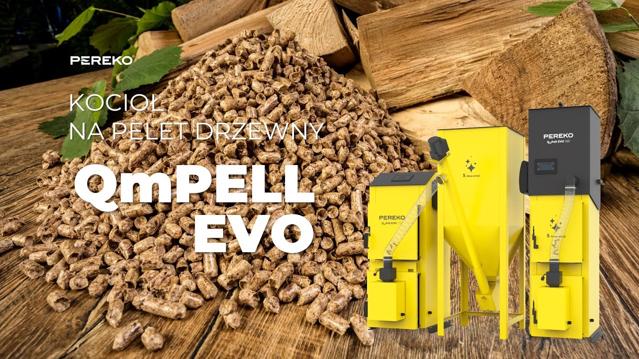 QmPELL EVO &mdash; kocioł na pelet drzewny! Lista ZUM i dofinansowanie z CZYSTEGO POWIETRZA.
