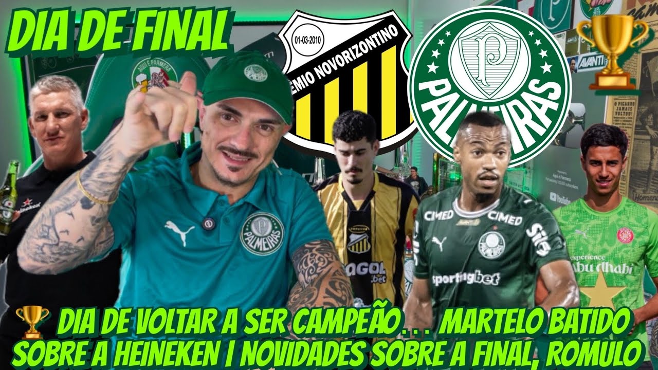 🏆 DIA DE VOLTAR A SER CAMPEÃO… MARTELO BATIDO SOBRE A HEINEKEN | NOVIDADES SOBRE A FINAL, ROMULO E+