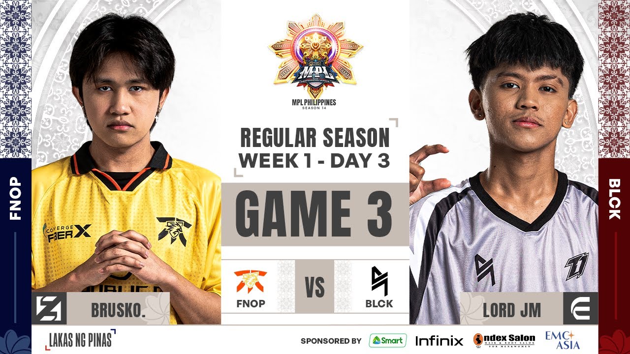 MPL PH S14 - W1D3 - FNOP VS BLCK GAME 3
