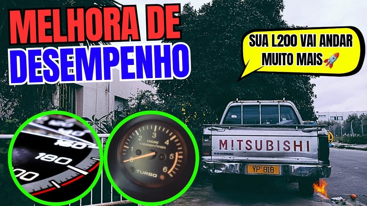 #l200 Melhorar desempenho gastando nada. #4d56 Só pra l200 fraquinha como a minha...