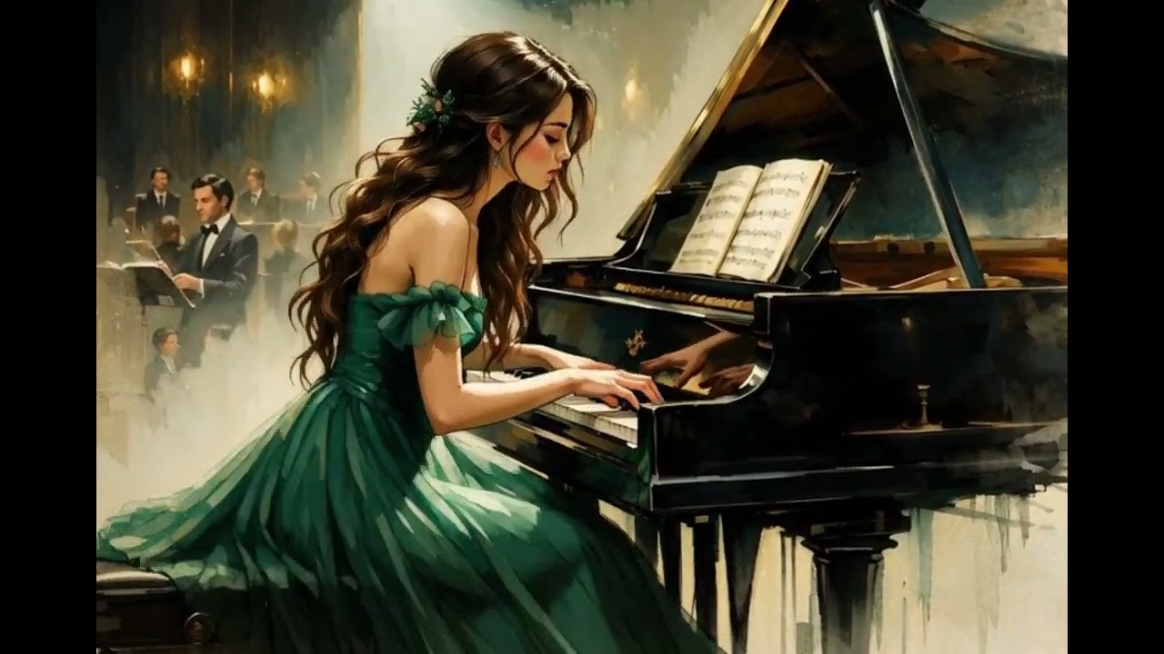 When Time Holds Its Breath | Piano & Jazz Mood(مثل ماه و دریا)