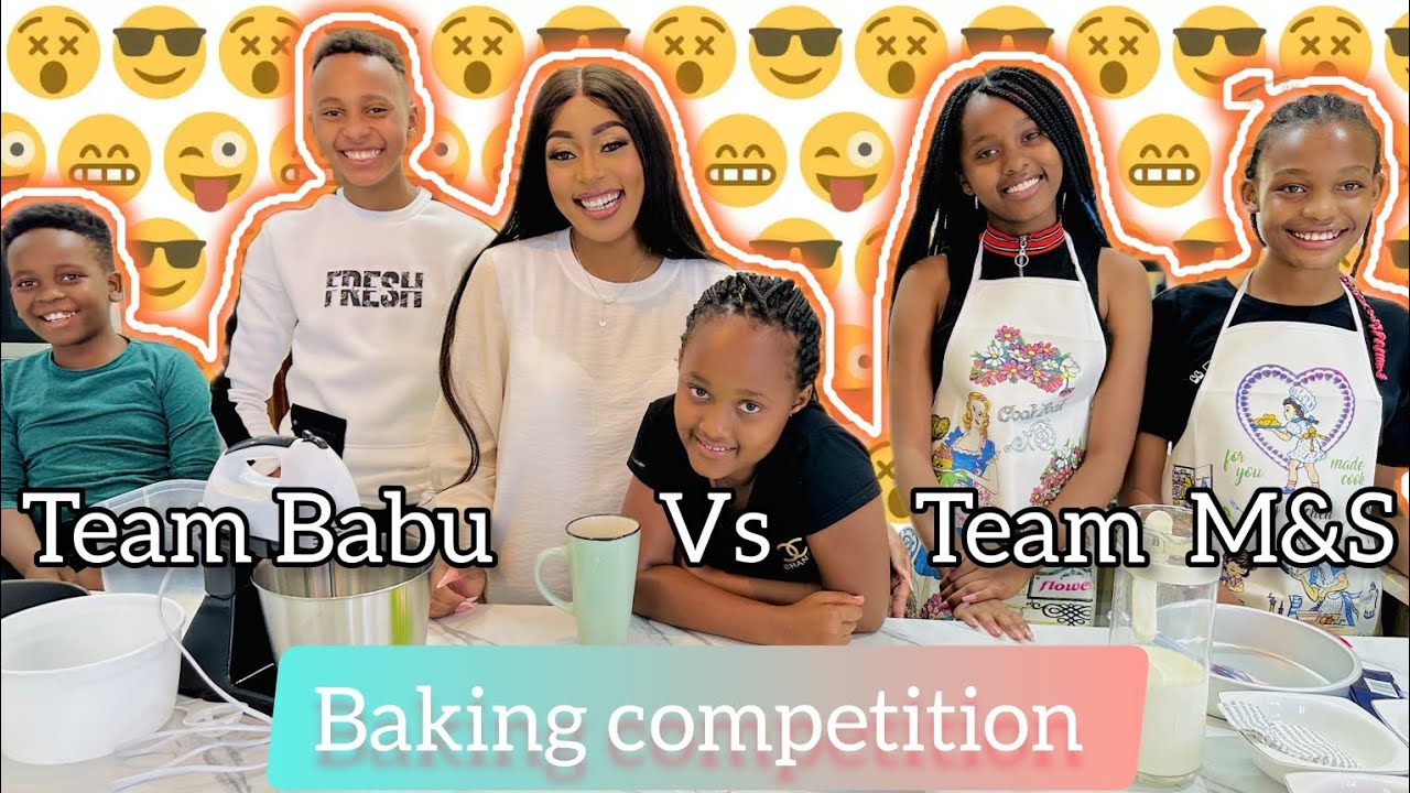 BAKING COMPETITION || TEAM BABU VS TEAM M&S